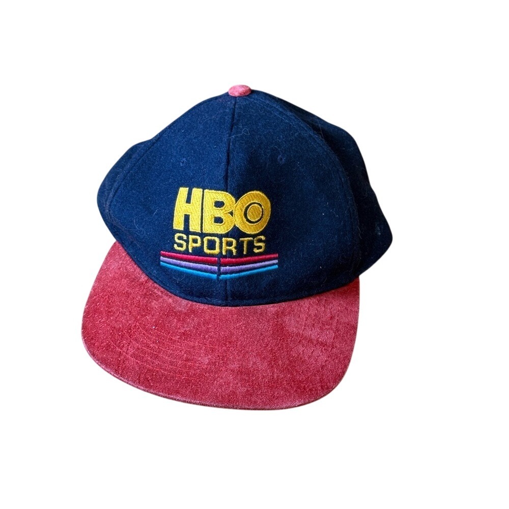 Vintage 90s HBO sports SnapBack hat